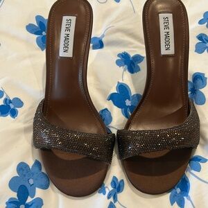 Steve Madden Brown  Dress Sandals 8.5